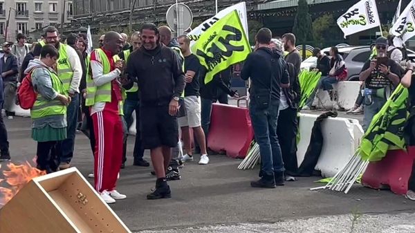Протесты в Париже