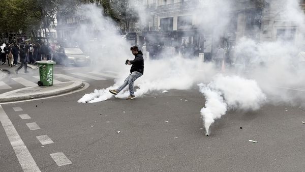 Протесты в Париже