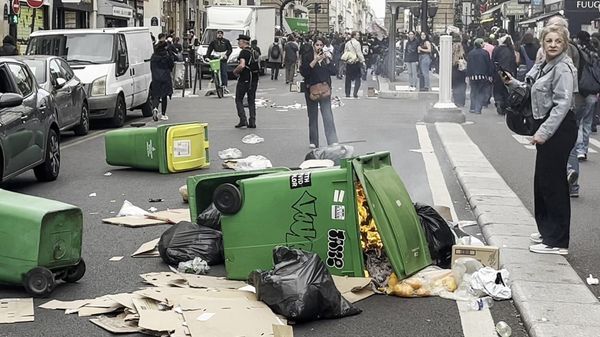 Протесты в Париже