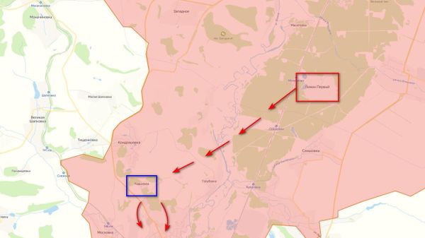 Российская армия вновь использовала трубу для наступления вглубь позиций неприятеля