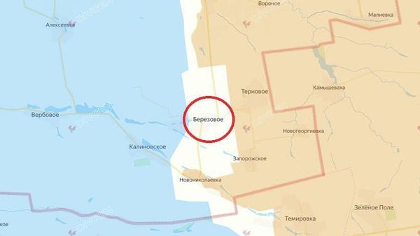 Подразделения ВС РФ освободили Берёзовое в Днепропетровской области, сообщает Южный фронт