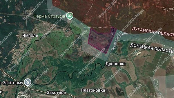 Наши воины продвинулись между нп