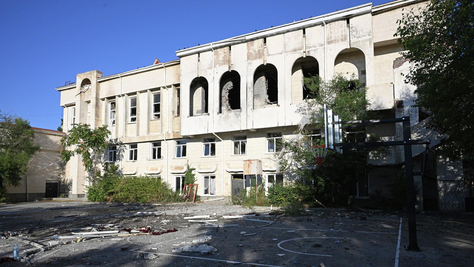 Последствия атаки дронов ВСУ по Крыму - РИА Новости, 1920, 22.09.2025