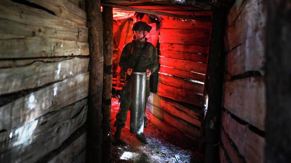 Боевая работа пушки Гиацинт-Б 25-й армии группировки войск Запад на Краснолиманском направлении СВО