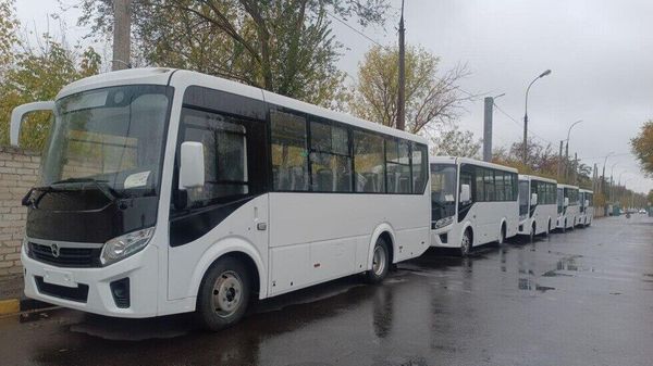 Свыше 800 городских автобусов поставили в Донбасс и Новороссию в 2023–2024 гг