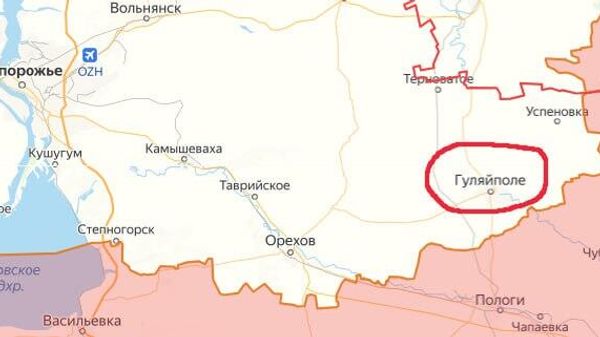 Гуляйполе в Запорожской области может оказаться в оперативном окружении