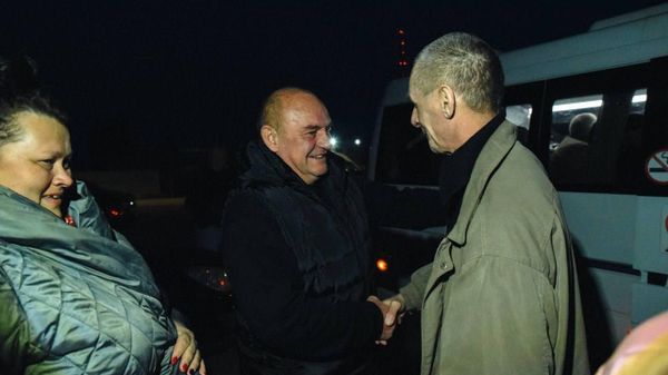Автобус с возвращёнными курянами рано утром приехал в Курск