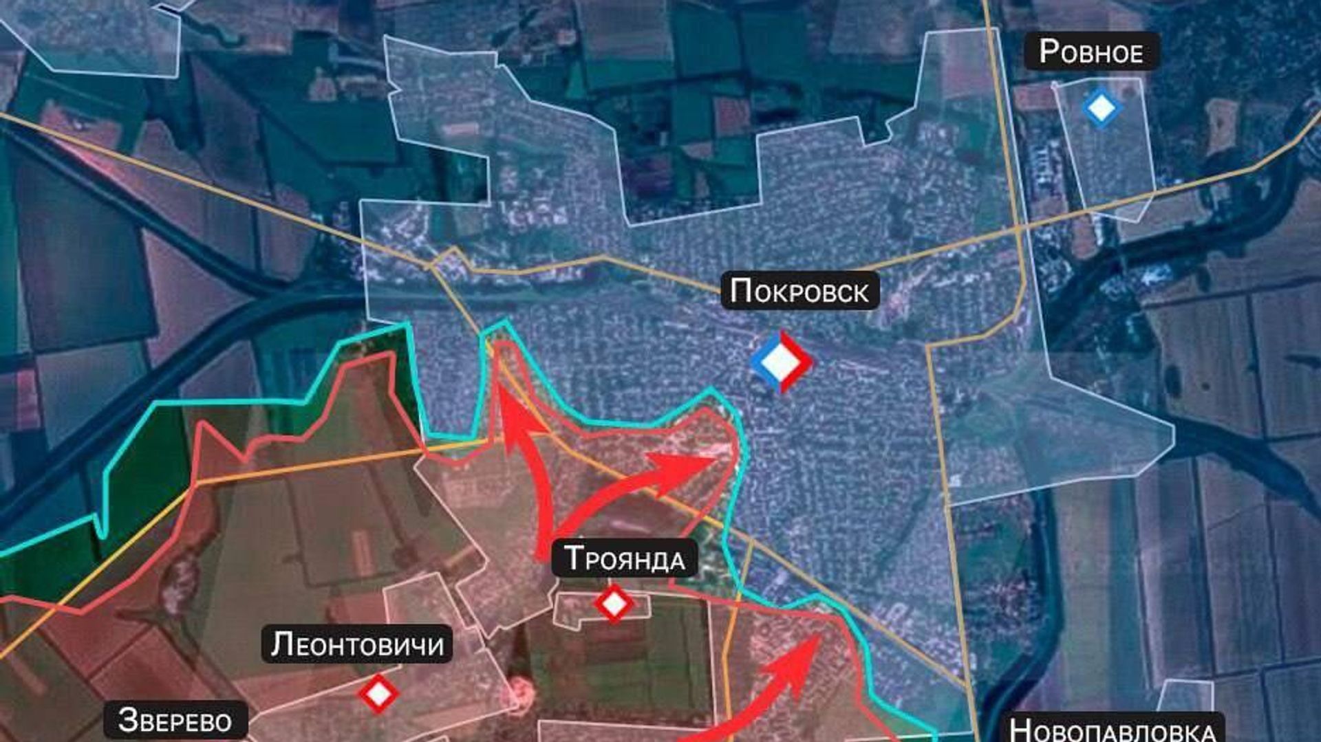 ВС РФ снова прорвали оборону ВСУ в Покровске и выбили врага из Шахтерского района многоэтажек на юго-востоке города, — пишет Anna news - РИА Новости, 1920, 06.10.2025