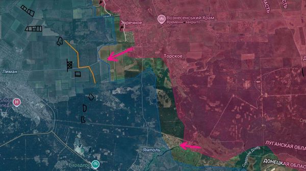 На Краснолиманском направлении продолжаются бои за Ямполь, сообщает Анатолий Радов: