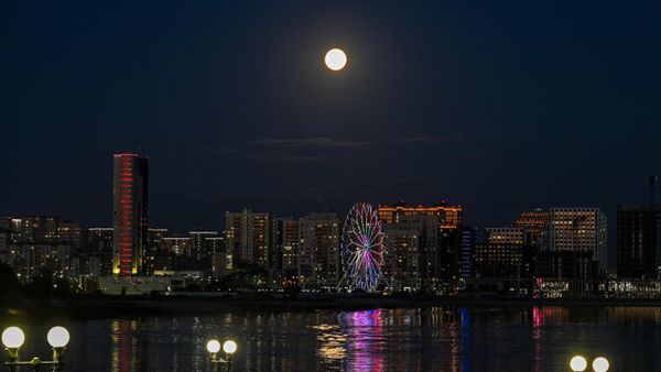 Осеннее суперлуние Осеннее суперлуние