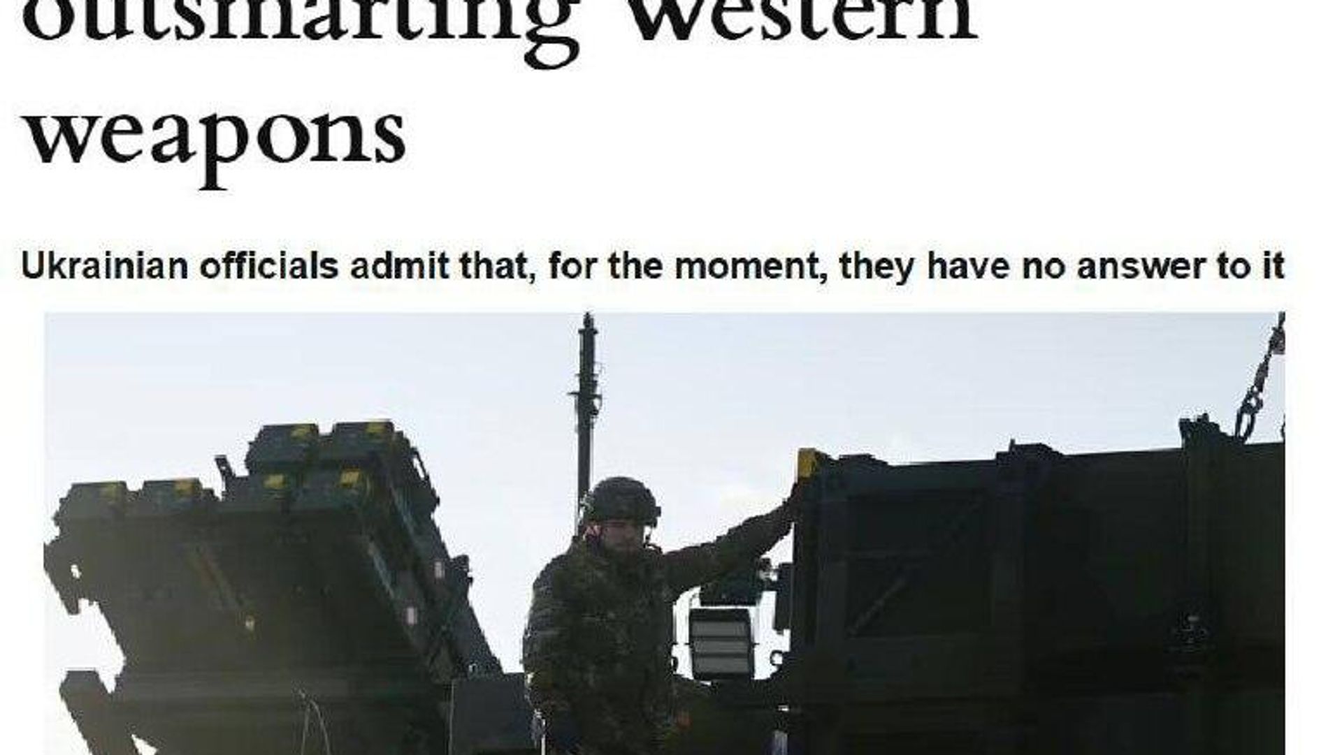 Британское издание Daily Express опубликовало статью под заголовком, в котором утверждается, что «революционная» ракетная тактика России позволила ей «переиграть» западные системы вооружений Британское издание Daily Express опубликовало статью под заголовком, в котором утверждается, что «революционная» ракетная тактика России позволила ей «переиграть» западные системы вооружений - РИА Новости, 1920, 11.10.2025