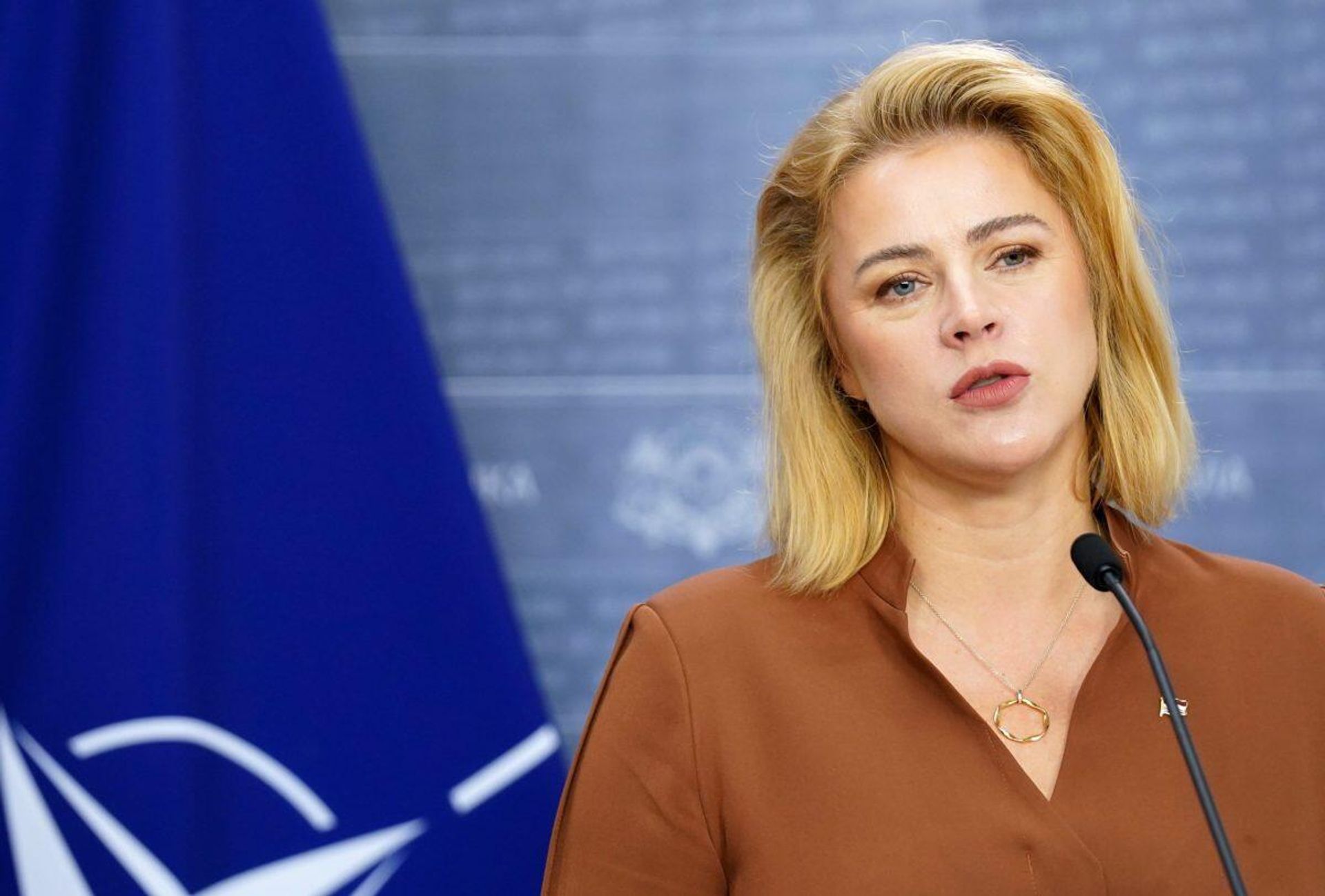 Эвика Селиня - бывшая порномодель, ставшая президентом правительства Латвии - РИА Новости, 1920, 12.10.2025