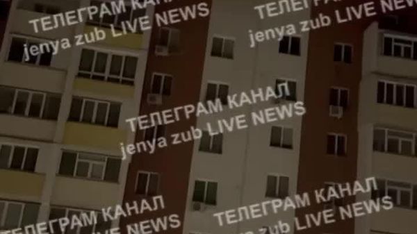 Кадры с моментами отключения света в Харькове после прилётов