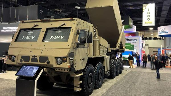 Опытный американский комплекс X-MAV для наземного пуска Томагавков