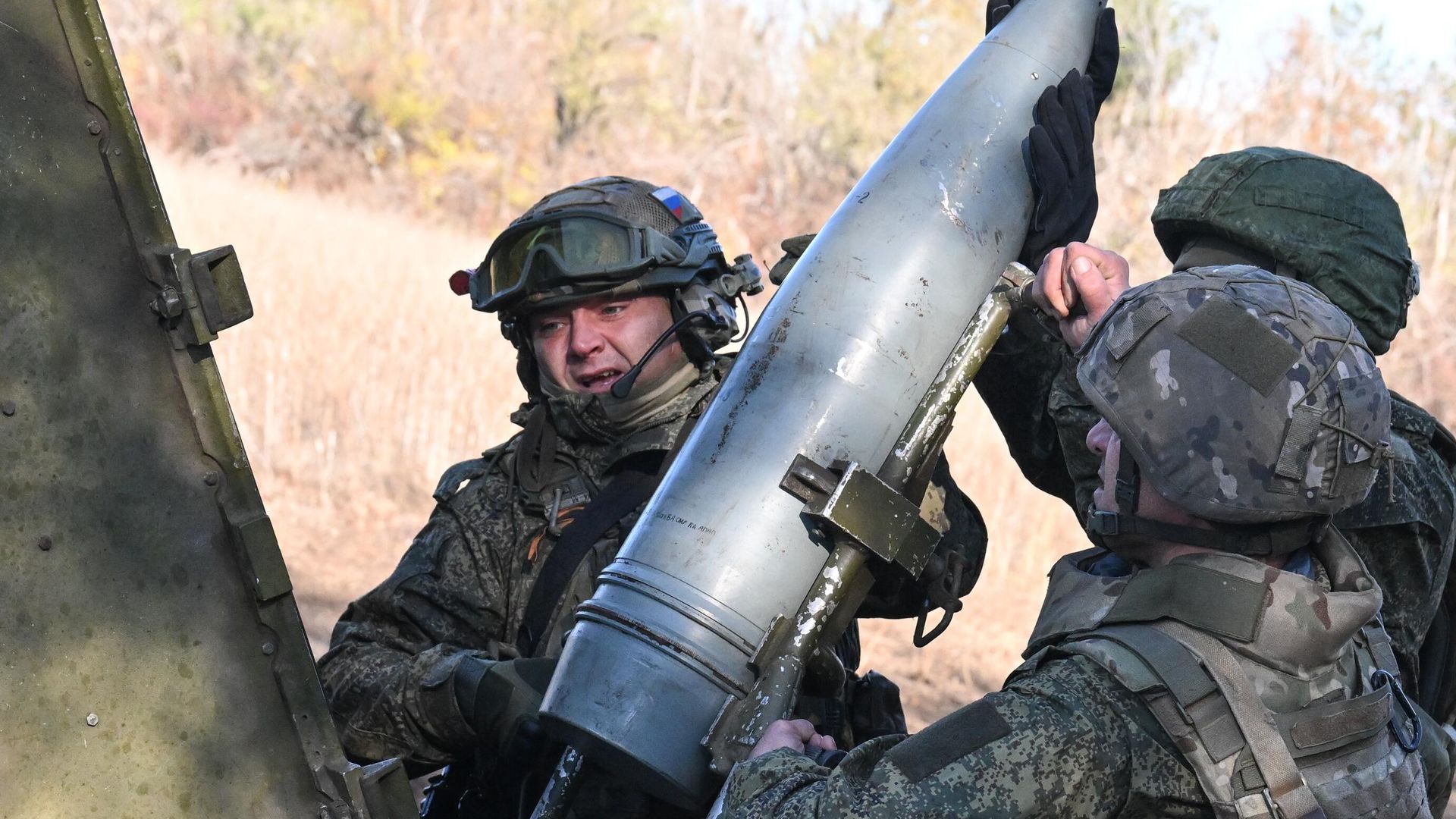 Боевая работа САУ Малка группировки Центр - РИА Новости, 1920, 01.11.2025