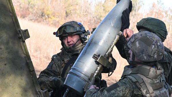 Боевая работа САУ Малка группировки Центр