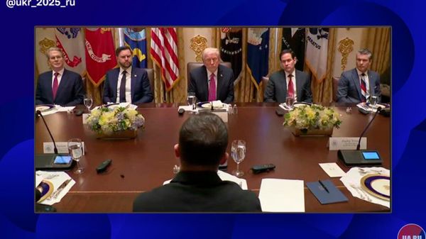 Опять двойка Обстановка на открытой части встречи Трампа и Зеленского в Белом доме