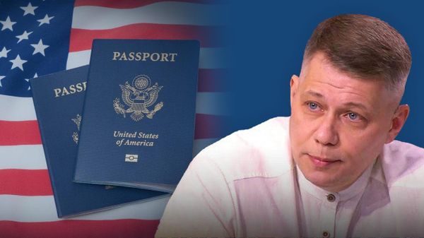 Что бывший офицер ВС США Крапивник сделал со своим американским паспортом: эксклюзив Украина.ру