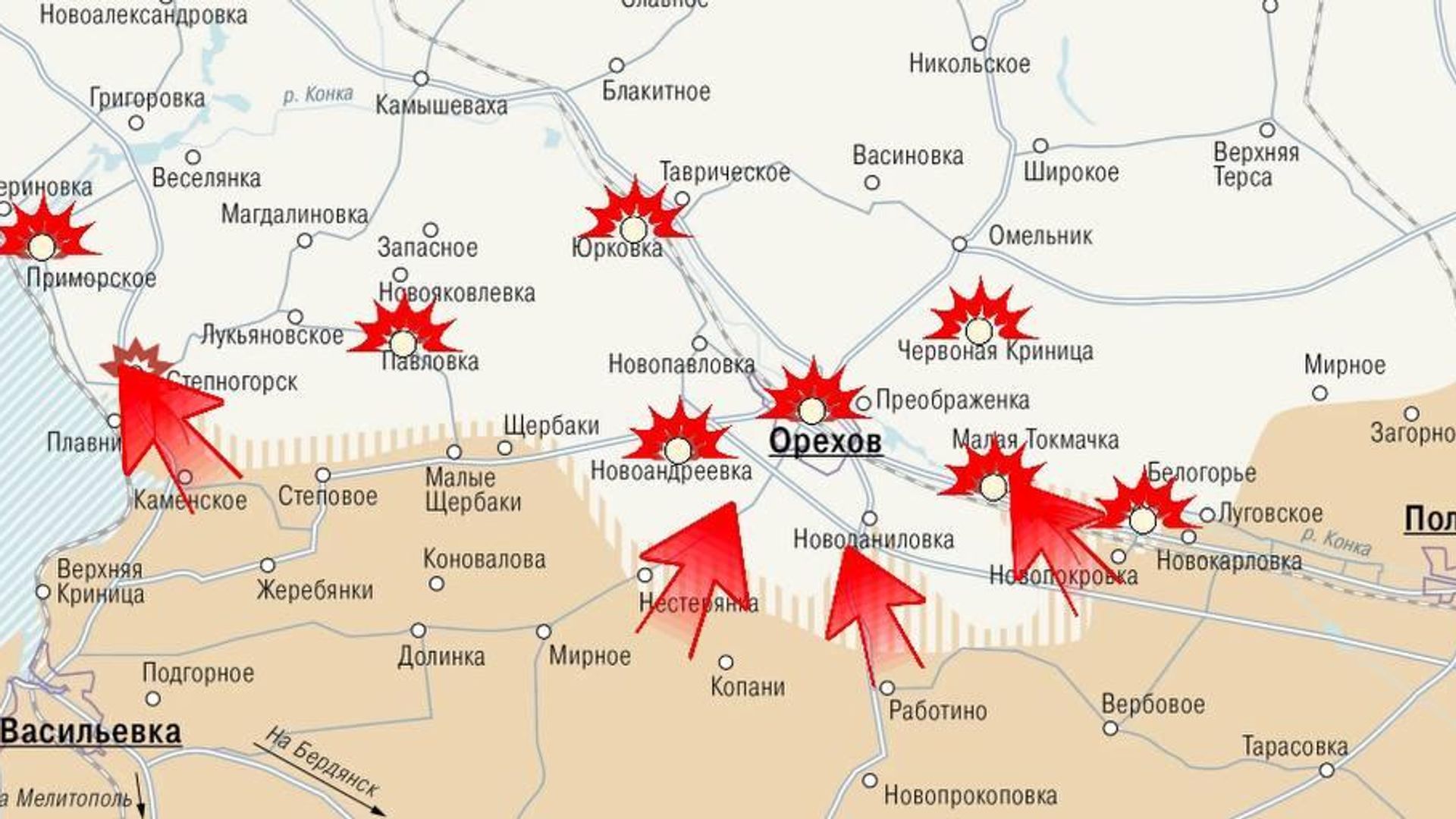Запорожское направление Запорожское направление - РИА Новости, 1920, 22.10.2025
