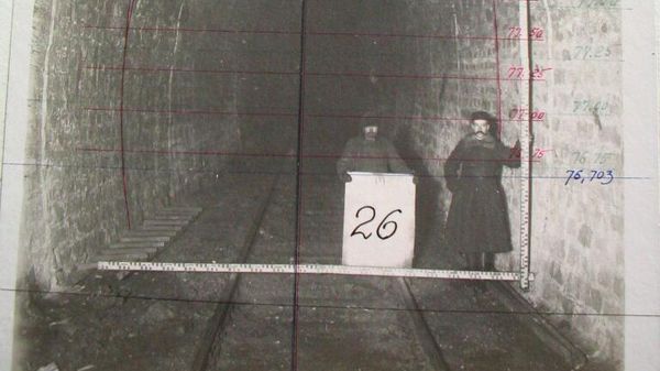 Фотокопии альбома чертежей Лутугинского тоннеля. Станция Родаково, ЛНР