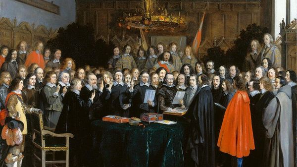 Герард Терборх Вестфальский мир, 1648 год