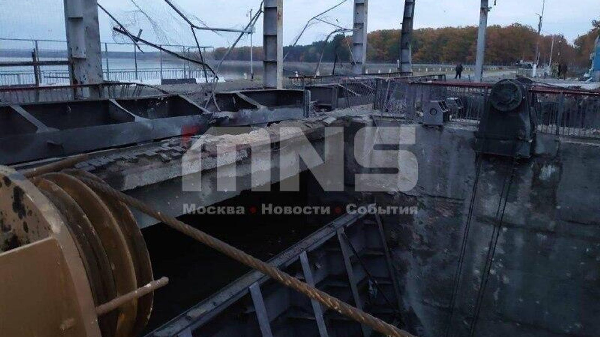 Враг ударил по дамбе Белгородского водохранилища - РИА Новости, 1920, 25.10.2025