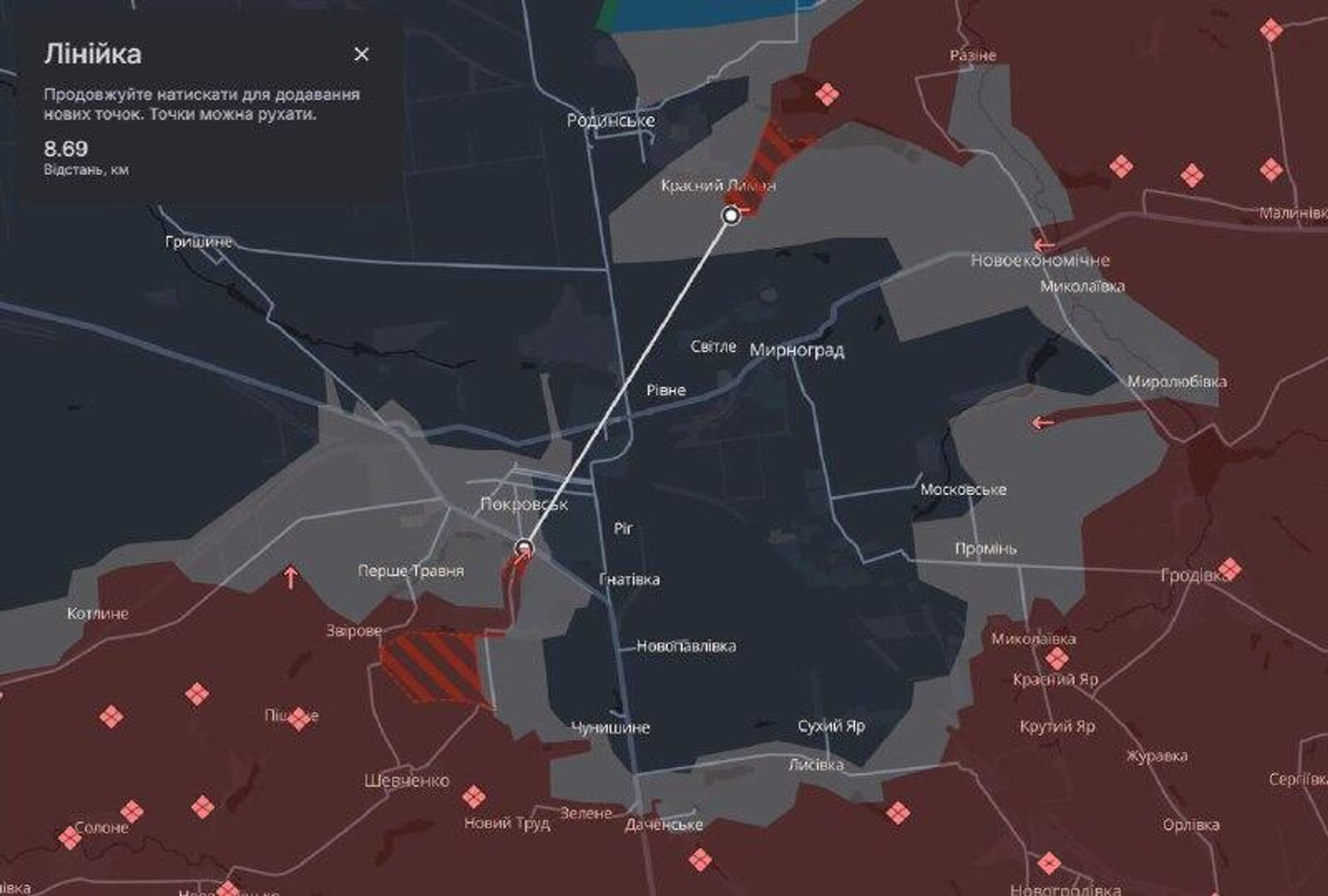 ВС РФ продолжают просачиваться в Красноармейск (Покровск), постепенно поглощая его количеством личного состава, свидетельствует вражеский OSINT-паблик DeepState и уточняет подробности: ВС РФ продолжают просачиваться в Красноармейск (Покровск), постепенно поглощая его количеством личного состава, свидетельствует вражеский OSINT-паблик DeepState и уточняет подробности: - РИА Новости, 1920, 29.10.2025