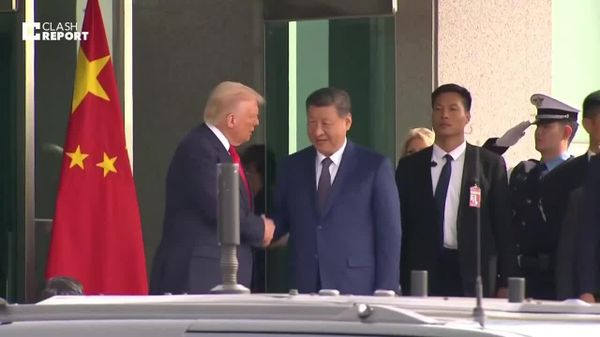 Трамп и Си Цзиньпин провели встречу в южнокорейском Пусане, она продолжалась около 1 часа 40 мин Трамп и Си Цзиньпин провели встречу в южнокорейском Пусане, она продолжалась около 1 часа 40 мин