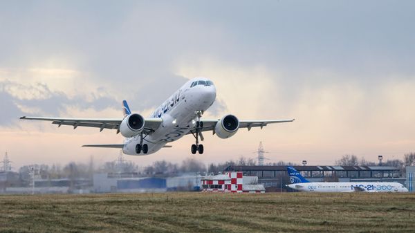 Второй импортозамещенный самолет МС-21 поднялся в воздух Второй импортозамещенный самолет МС-21 поднялся в воздух