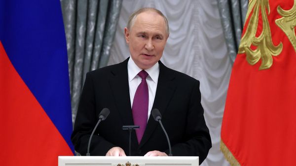 Президент Владимир Путин вручил награды разработчикам крылатой ракеты Буревестник и беспилотного подводного аппарата Посейдон