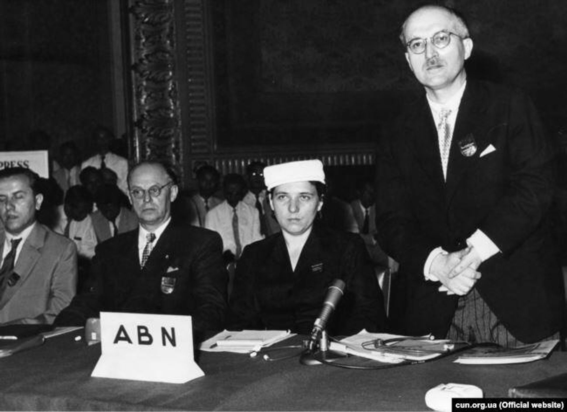Супруги Стецько на конференции АНБ в Тайбэе, 1955 год (фото из социальных сетей) - РИА Новости, 1920, 25.07.2026