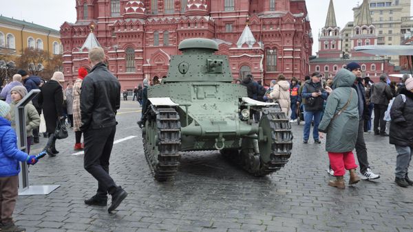 Выставка Город живых историй. Танк МС-1 из коллекции Музея техники Вадима Задорожного Выставка Город живых историй. Танк МС-1 из коллекции Музея техники Вадима Задорожного