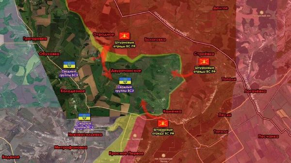 Обстановка в Харьковском приграничье