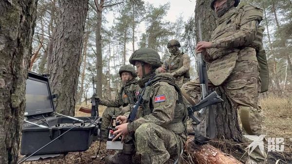 СМИ публикуют фотографии военнослужащих КНДР, которые сейчас принимают участие в разминировании Курской области
