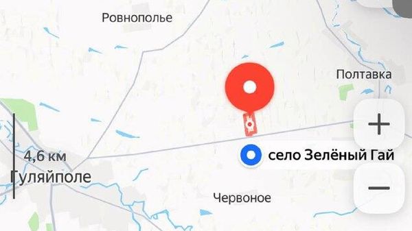 Сообщается, что наши войска начали штурмовые мероприятия в селах Зелёный Гай и Веселое на востоке Гуляйполя