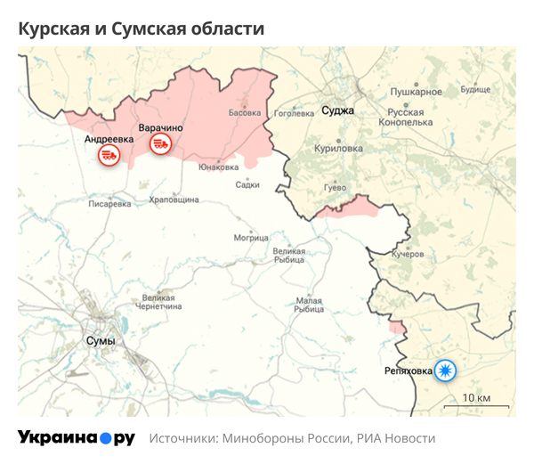 Курская и Сумская области