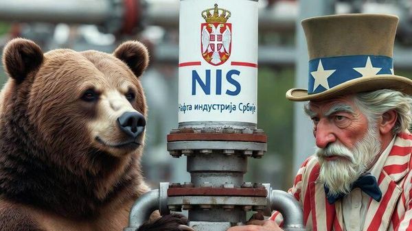 Борьба США и России за энергетическое влияние на Балканах, нейросеть