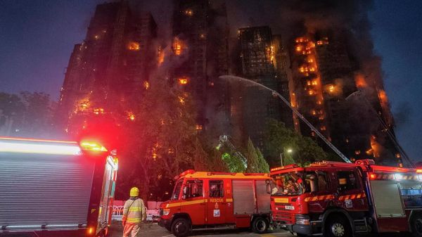 Пожар в Гонконге Пожар в Гонконге