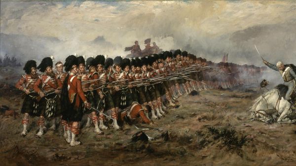 Роберт Гибб Тонкая красная линия, 1881 год