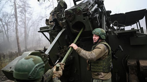 Боевая работа САУ Гиацинт-С 73-й артбригады группировки Запад