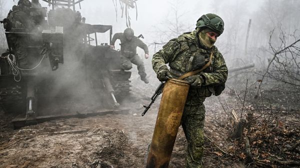 Боевая работа САУ Гиацинт-С 73-й артбригады группировки Запад