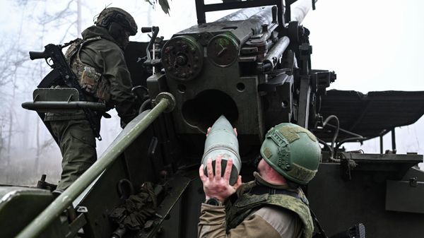 Боевая работа САУ Гиацинт-С 73-й артбригады группировки Запад