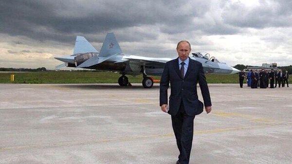 Путин на аэродроме Путин на аэродроме