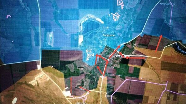 Обстановка на Дружковском направлении