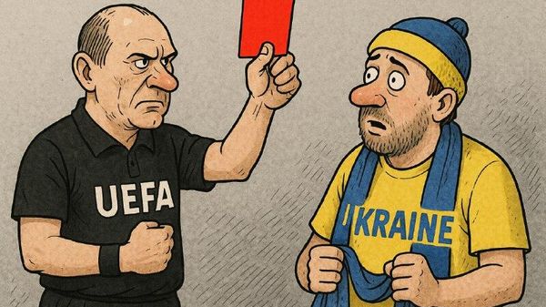 ‼ УЕФА назначил Украине штраф в €30 тыс