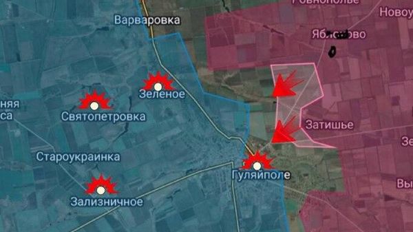Обстановка на Запорожском направлении
