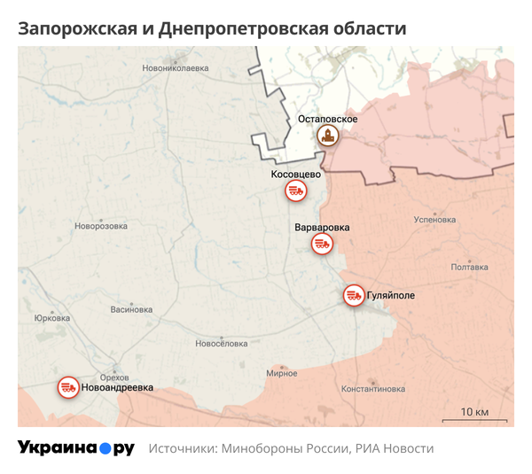 Запорожье, Днепропетровск