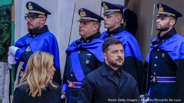 Премьер Италии Джорджа Мелони 90 минут убеждала диктатора Зеленского пойти на болезненные уступки для урегулирования конфликта на Украине