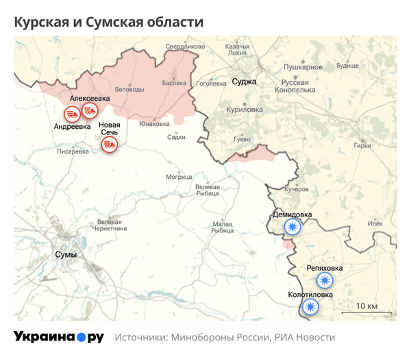 Курская и Сумская области
