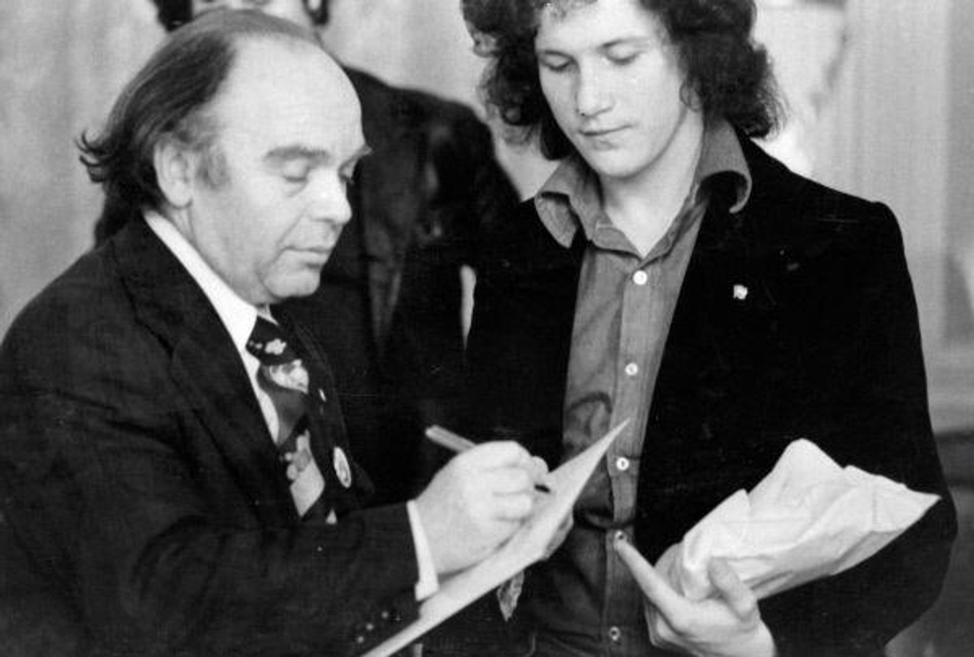 Владимир Шаинский в 1977 году Владимир Шаинский в 1977 году - РИА Новости, 1920, 12.12.2025
